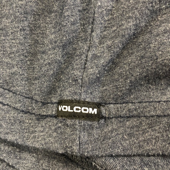 Preowned Volcom Modern Fit Logo Graphic T-Shirt Men’s XL Heather Gray - Picture 4 of 7